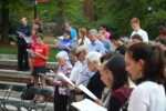 2014 Yom HaShoah Concluding Service (photo courtesy of Rev. Rob Spach)