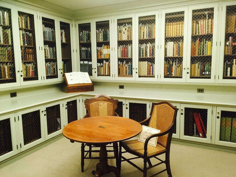 Antique Chairs and Table in Reigner Room