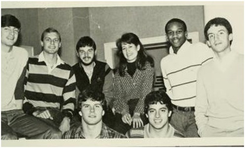 Students from Fellowship of Christian Athletes and Student-Athlete Advisory Council