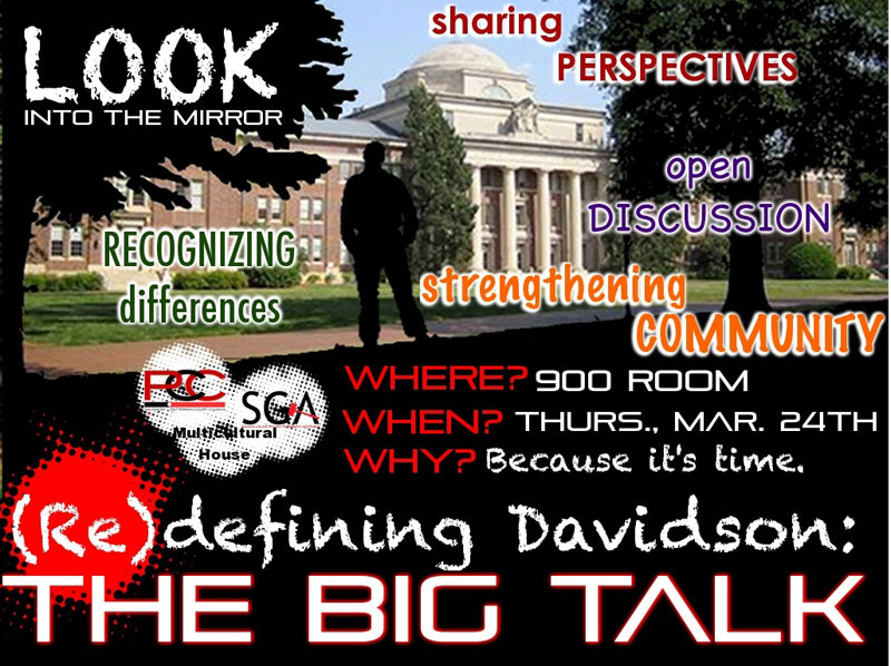 One of several publicity posters advertising the Big Talk