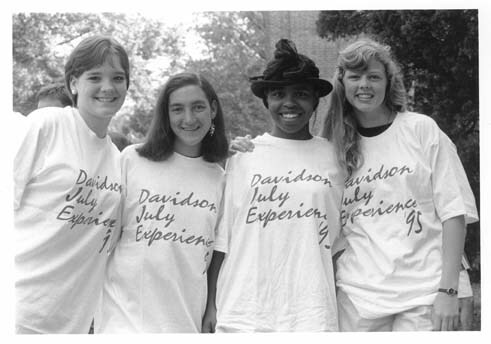 July Experience students
