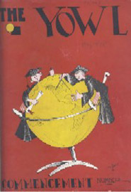 The Yowl commencement cover, 1935