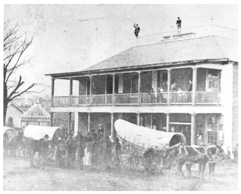 The Helper Hotel in the 1870s