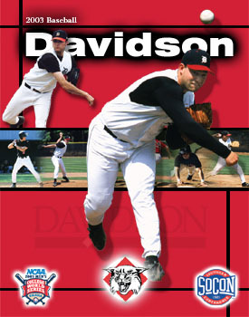 Scan of the Baseball Media Guide Cover from the 2003 Season