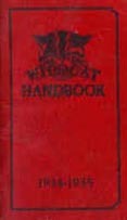 Wildcat Handbook Cover, Class of 1934