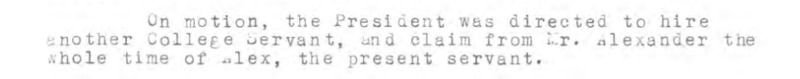 Transcribed faculty minutes for October 15, 1855