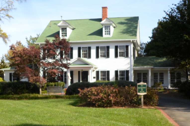 Alumni house named in honor of long-time Alumni Office employee, Nancy Overcash Blackwell in 2000.