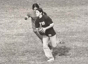 Women’s flickerball game