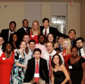 Members of the SGA team that helped put the event together