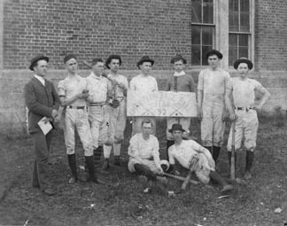 Champion Baseball Team from 1892.