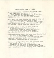 Senior Class Poem – 1909