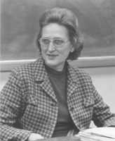 Photograph of Louise Nelson in 1983. Courtesy of the Davidson College Archives.