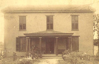 sepia image of President's House , Louisiana