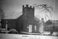 The original Reeves Temple A.M.E. Zion Church in the 1950s