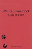 Wildcat Handbook Cover Class of 2007