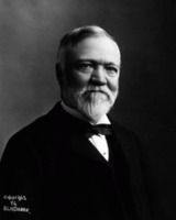 Andrew Carnegie, American businessman and philanthropist.