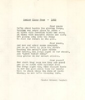 Senior Class Poem – 1913