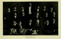 Members of the Brownie club featured in the 1905 and 1908 editions of Quips and Cranks