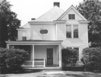 The front of the Henderson boarding house in 1987