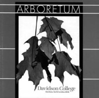 The cover of the Davidson College Tree Tour map that gives the locations, descriptions, and information about the trees.