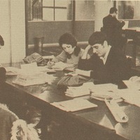 Students studying in the Montpellier Library