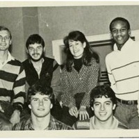 Students from Fellowship of Christian Athletes and Student-Athlete Advisory Council