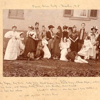 Fancy dress party at Colonel Martin’s house
