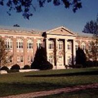 Built as library in 1941. Dedicated May 1, 1942. West wing
added in 1958. Remodeled as College Union in 1975.
