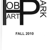Cover of the 2010 Hobart Park magazine