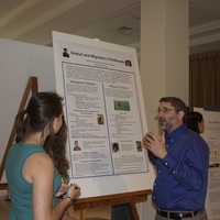 Jessica Taft’s class at community-based learning poster fair.