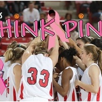 2008 Women's Basketball Think Pink Promotional Poster