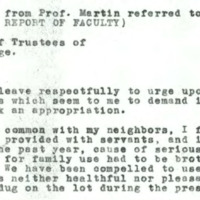 Transcribed Board of Trustees minutes from June 27, 1871