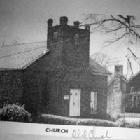 The original Reeves Temple A.M.E. Zion Church in the 1950s