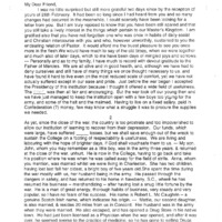 Transcription of a letter written by John Lycan Kirkpatrick in April 1866