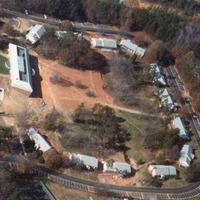 Patterson Court, 1981 aerial photograph