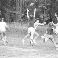 Men’s Flickerball game