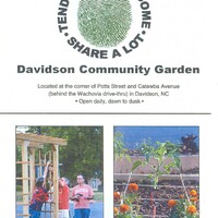 Davidson Community Garden Brochure