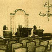 Interior of the Eumenean Society Hall