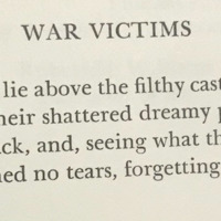 Poem from the Inklings that details the somber loss of American lives overseas.