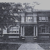 Image of the Davidson College Carnegie Library, now used as the College Guesthouse, from 1976 Davidsonian Article.