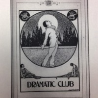 Display of Dramatic Club section in Quips and Cranks (1924)