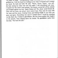 Fourth page of a short story titled "Possessions"
